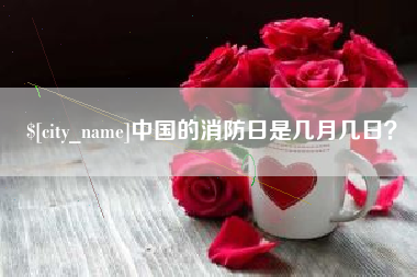 德阳中国的消防日是几月几日？