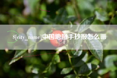 德阳中国地图手抄报怎么画