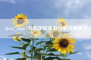 德阳消防学校录取分数线是多少