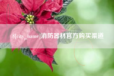 德阳消防器材官方购买渠道