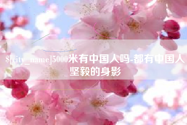 德阳5000米有中国人吗-都有中国人坚毅的身影