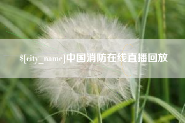 德阳中国消防在线直播回放
