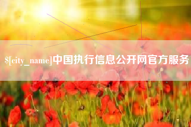 德阳中国执行信息公开网官方服务