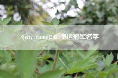 德阳2024奥运冠军名字