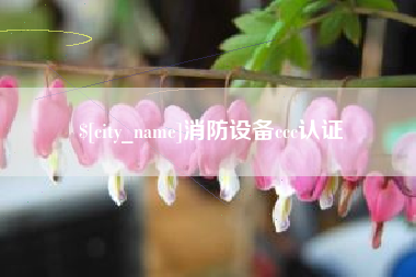 德阳消防设备ccc认证