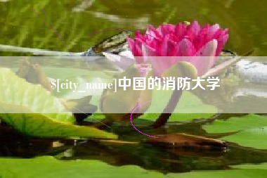 德阳中国的消防大学