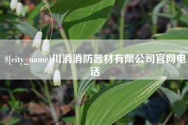 德阳川消消防器材有限公司官网电话