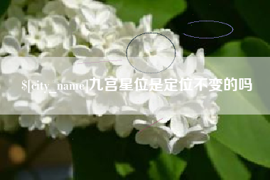 德阳九宫星位是定位不变的吗