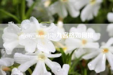 德阳579九宫格如何排