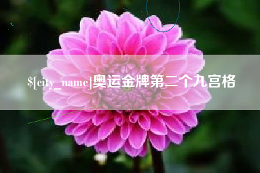 德阳奥运金牌第二个九宫格